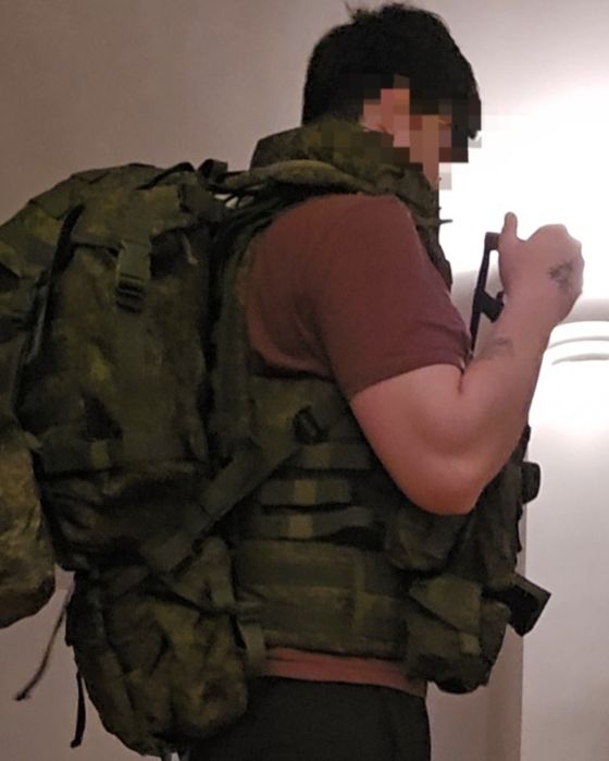 Airsoft Conjunto Colete e Mochila ratnik