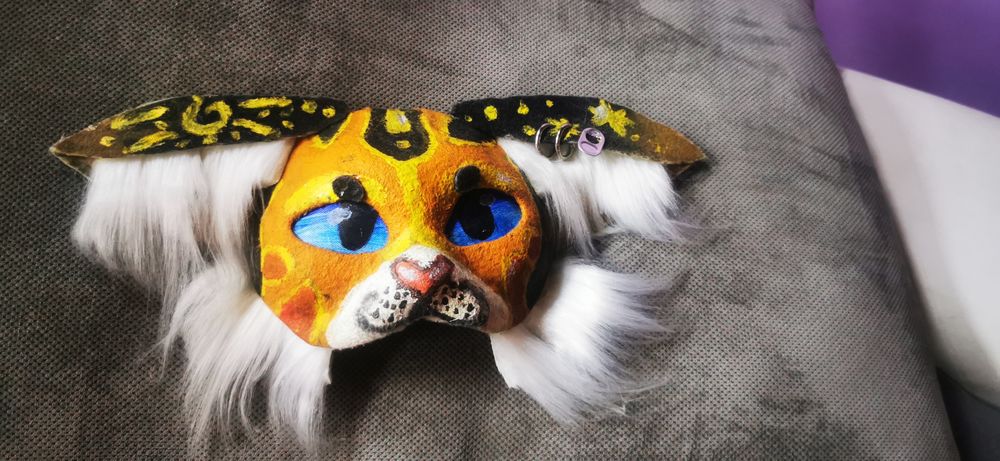 Własnoręcznie Robiona Maska Therian