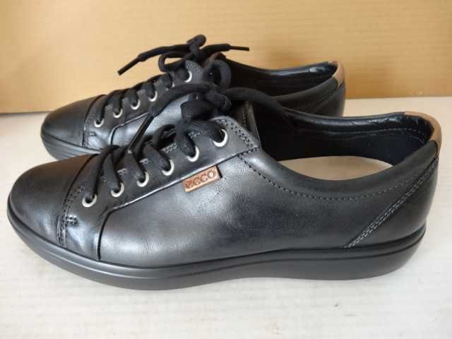 Buty ECCO SOFT 7 roz 43 Skóra Półbuty Męskie