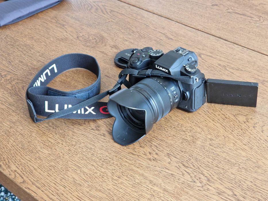 Panasonic Lumix G80 + 14-140mm OIS + Cartão 64GB