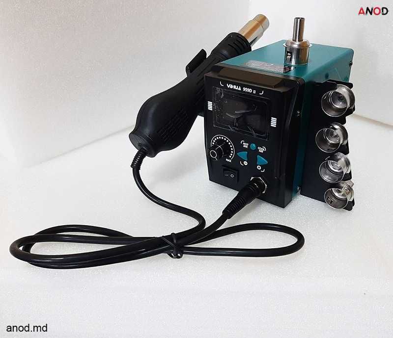 Паяльная станция YIHUA 959D-II фен Паяльна станція термофен паяльник