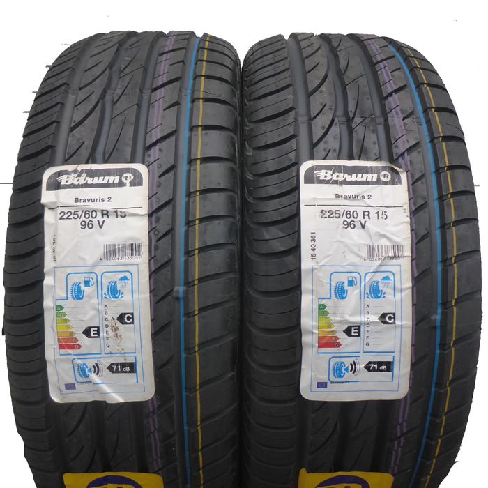 225/60/15 Barum 225/60R15 96V Bravuris 2 Lato 2014/2017 Nieużywane
