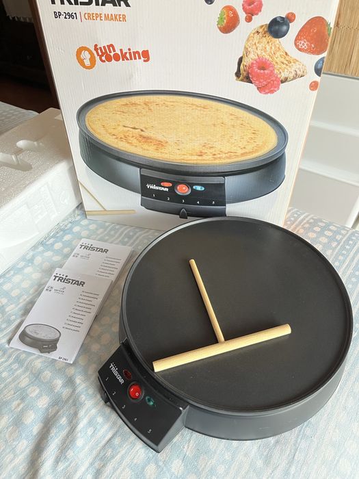 Maquina de crepes elétrica