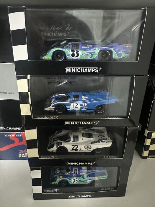 Porsche e outras marcas Minichamps 1:43 apartir dos 30