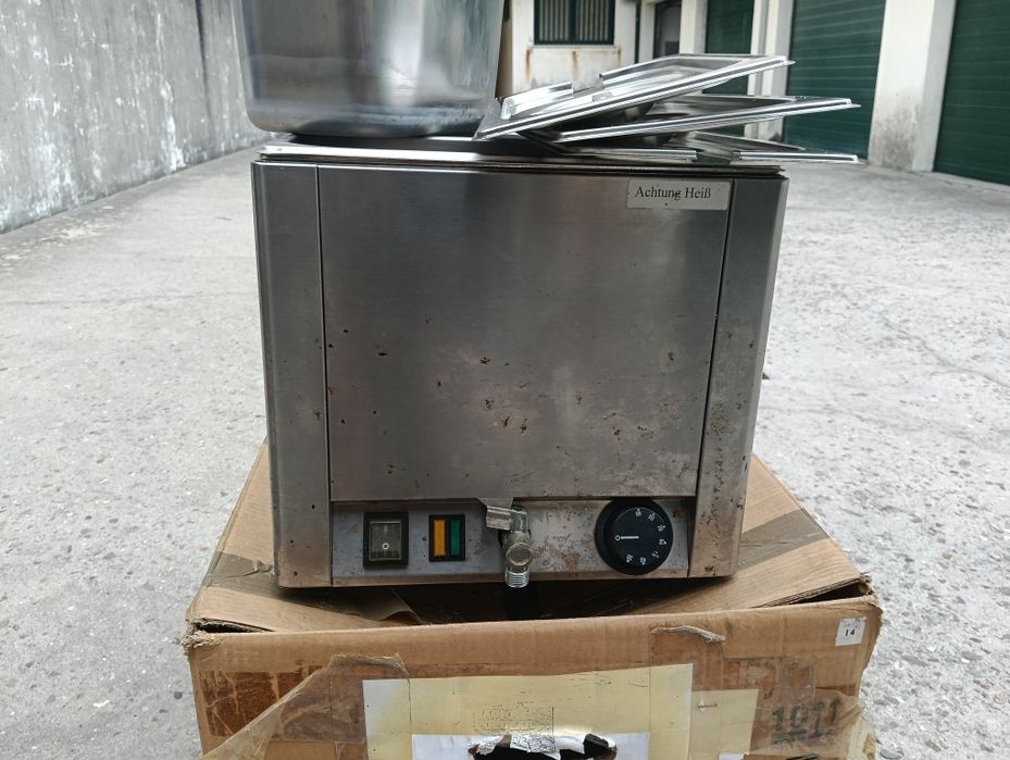 Expositor de comida quente