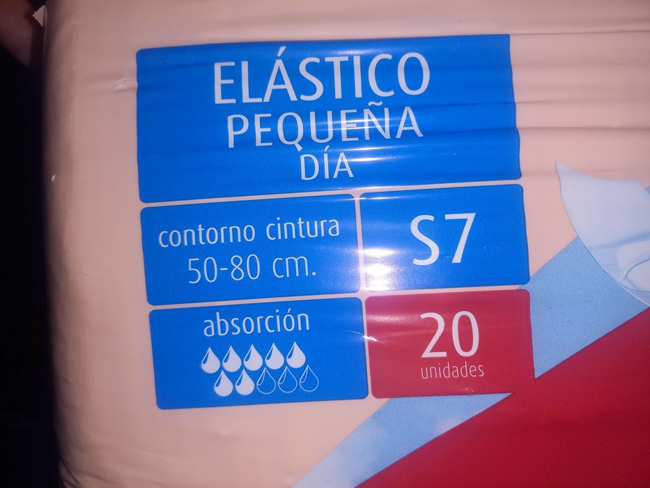 Fraldas adulto descartaveis Tamanho S