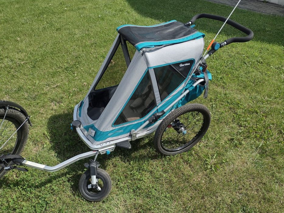 Przyczepka rowerowa Qeridoo Speedkid1