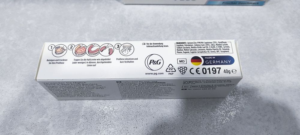 Крем для фіксації зубних протезів Blend-A-Dent Plus 40 г.аналог Кореги