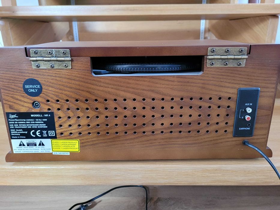 Gramofon DUAL Nr 4**CD**USB**Radio**RETRO**Jak Nowy