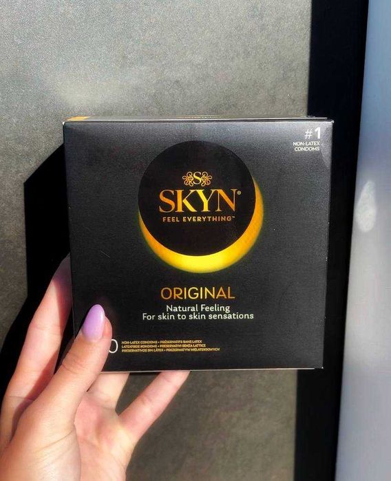 Презервативи Skyn Original 20 штук та 40 штук безлатексні преміум