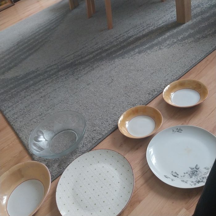 Miski i talerze różne