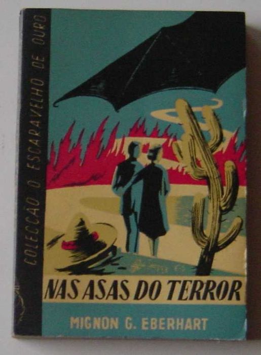 Alfarrabismo Policial "Nas Asas do Terror" da Escaravelho de Ouro 1950