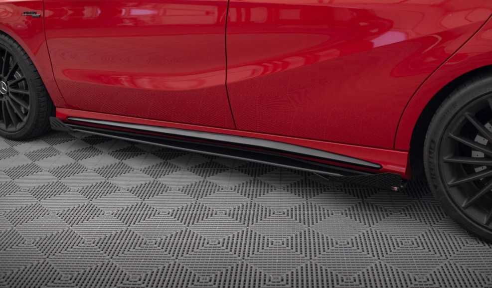 Mercedes-Benz A45 AMG W176 Facelift – Kit Aerodinâmico Maxton Design - Embaladeiras Laterais + Abas