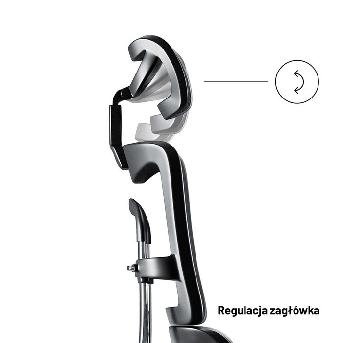 NOWY Fotel ergonomiczny Diablo V-Master czarny