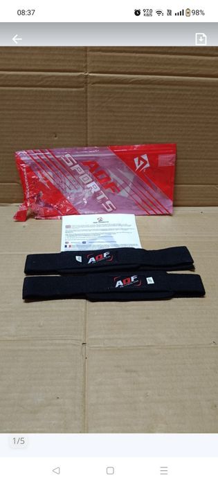 AQF Pasy Do Podnoszenia Ciężarów Neoprenowe
