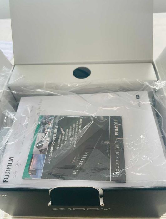 Fujifilm X100V preta + acessórios