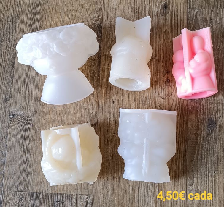 Moldes silicone usados