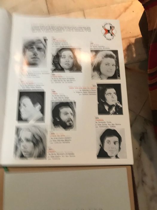 Programas antigos diversos e ementa de jantar oficial