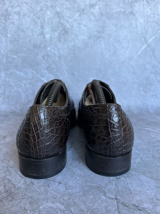 Dolce gabbana туфли мужские кожа крокодила 40