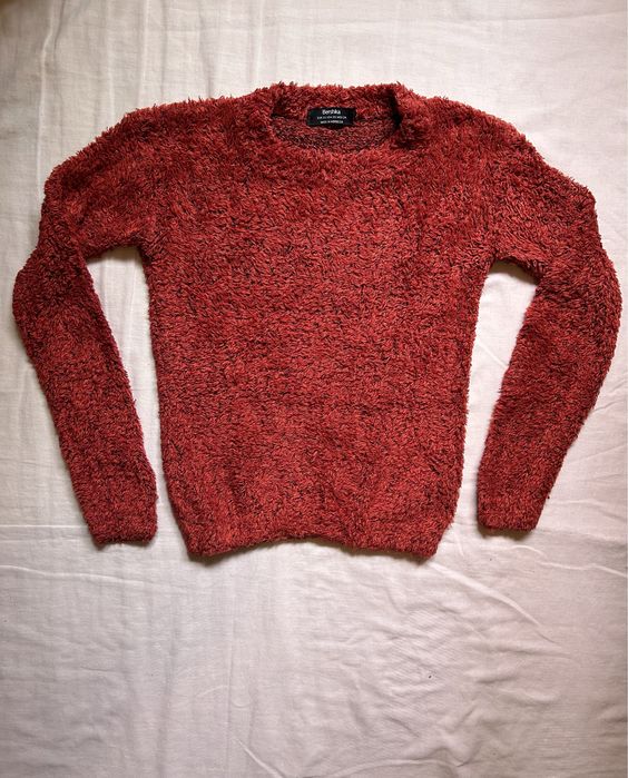 Camisola terracota. Como nova.