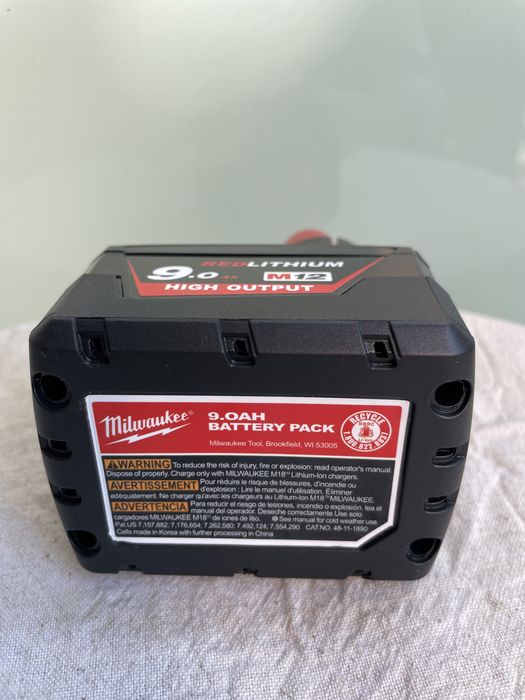 Milwaukee akumulator M12 9ah
