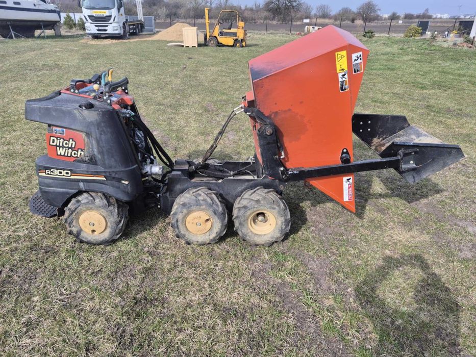 Wozidło budowlane samozaładowcze Ditch Witch r300 zahn