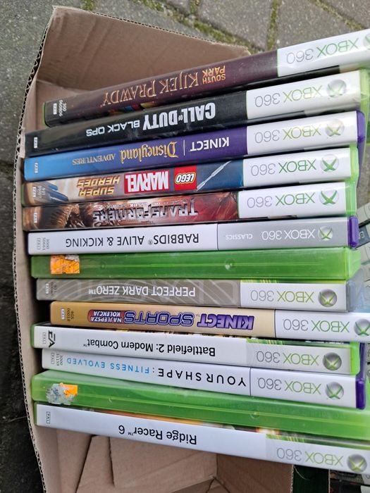 Gry xbox 360 różne.