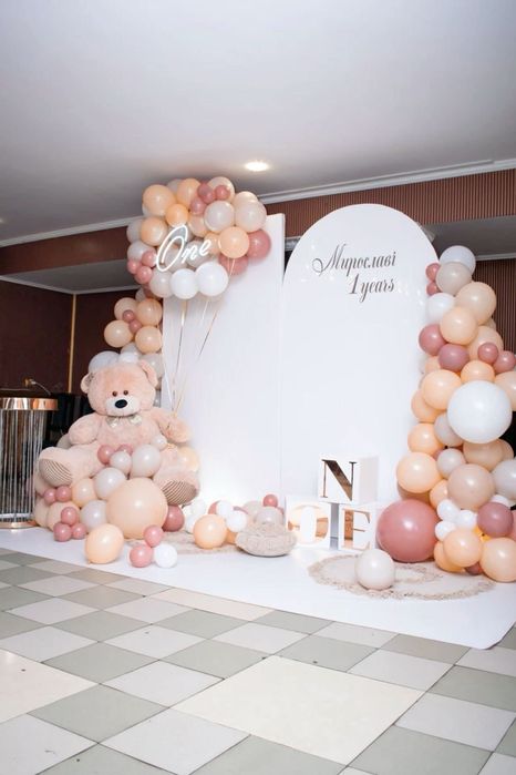 Фотозона на день народження, ювілей,хрешення