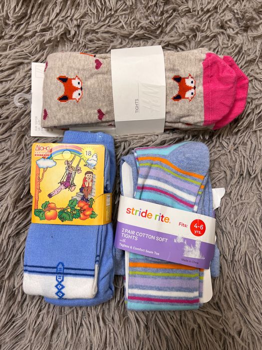 Колготки дитячіH&M; Штани дитячі 74 см; Боді 80 см