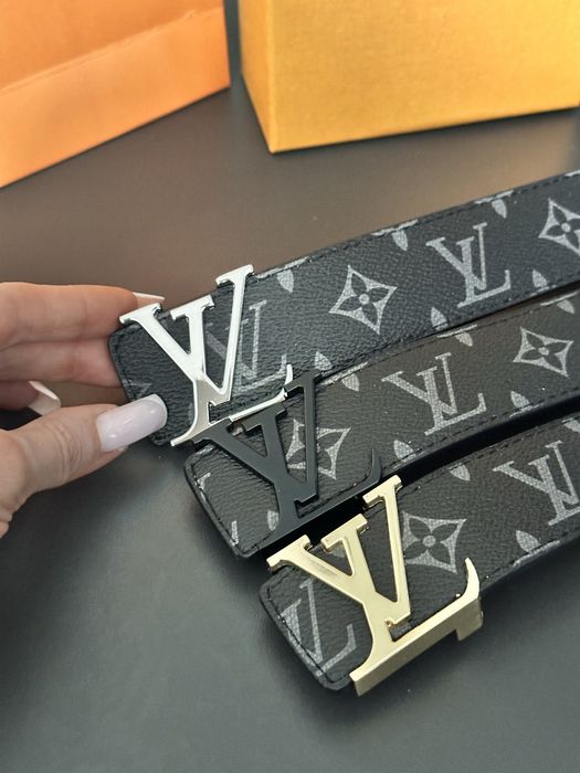Ремінь Louis Vuitton Belt | Шкіряний ремінь LV | Пояс Луі Вітон