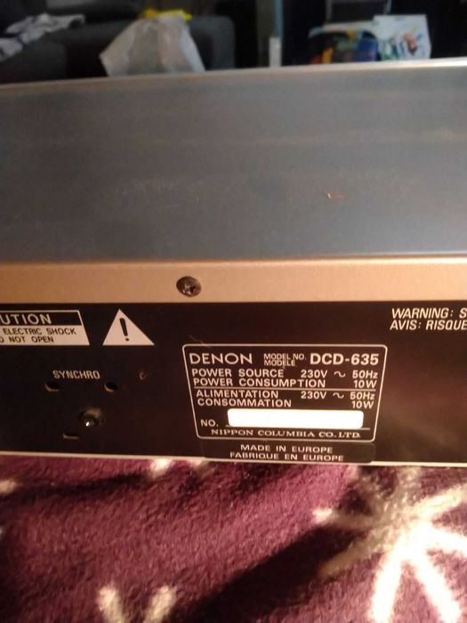 CD Player Srebny-DCD-635