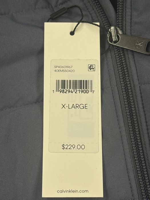 Куртка чоловіча розмір XL Келвін Кляйн ОРИГІНАЛ Calvin Klein з США
