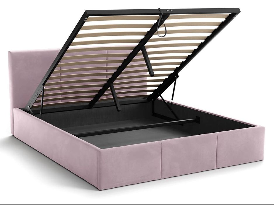 Łóżko welurowe 160x200