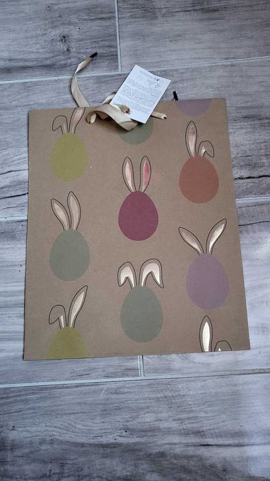 Komplet 6 szt. - Torebki prezentowe Wielkanoc