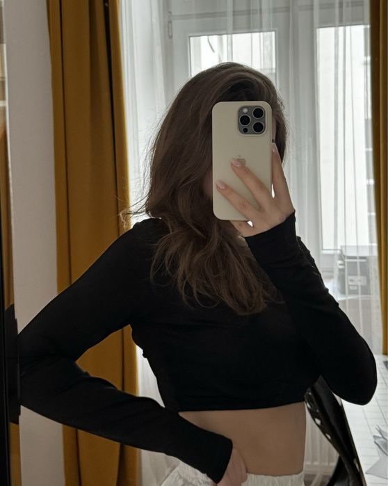 Лонгслів/кроп-топ спортивний