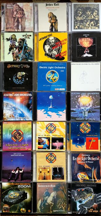 ELO • Alice Cooper •U-2 •Компакт Диски •Музыкальные Диски •Дискографии Рок Групп..•