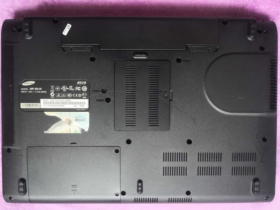 Laptop Samsung NP-R 519
