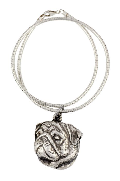 Mops naszyjnik na lince Art-Dog