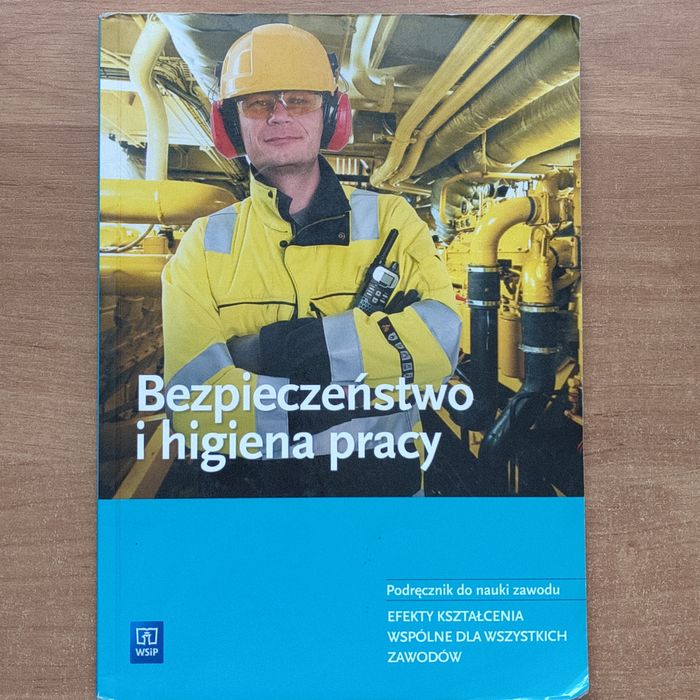 Książka dla Bezpieczeństwa i higieny pracy klasa 1