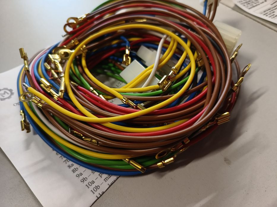 Romet chart 210 chart 211 nowa wiązka elektryczna instalacja kpl