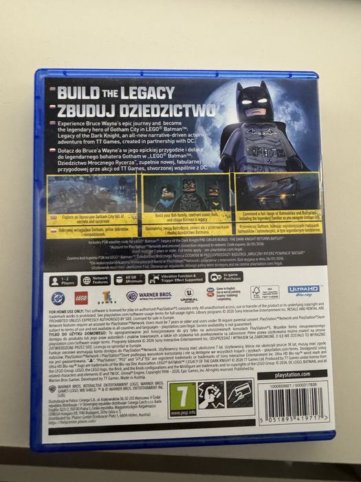 Batman dziedzictwo mrocznego rycerza ps5