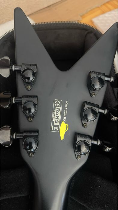 Dean V Stealth Black Satin korea