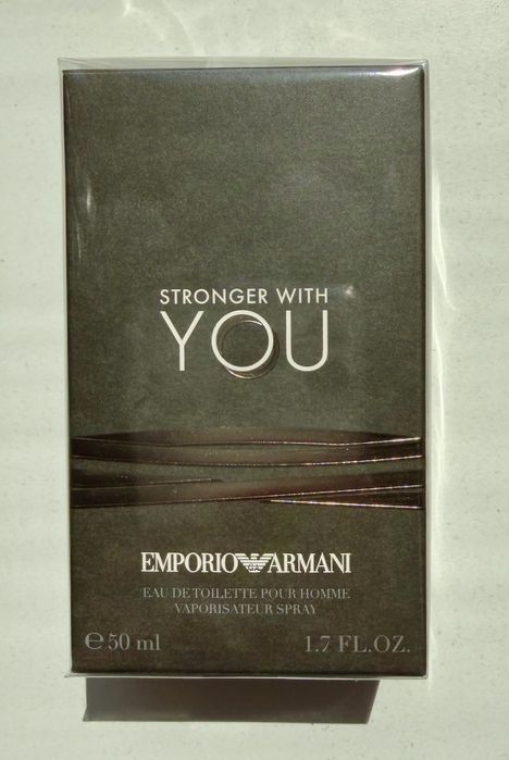 Stronger with YOU - Emporio Armani - zapach męski - woda toaletowa 50ml