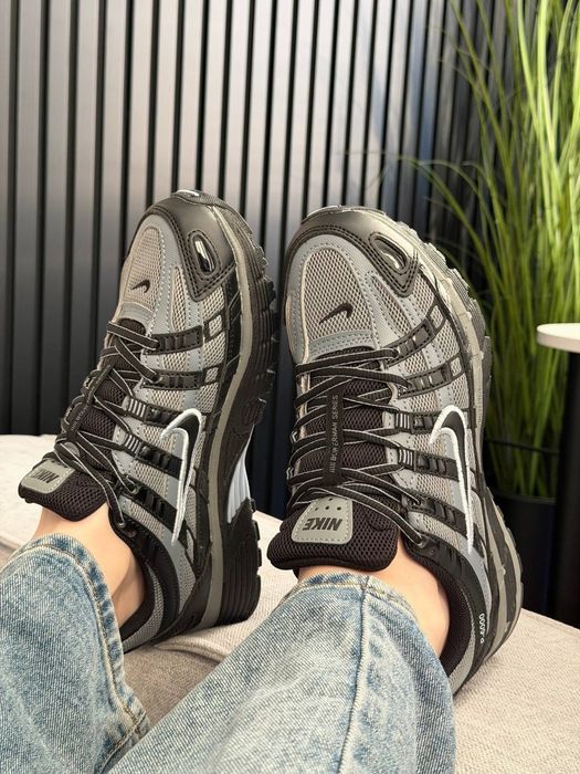 Кросівки Nike P-6000 Grey Black (36-45)