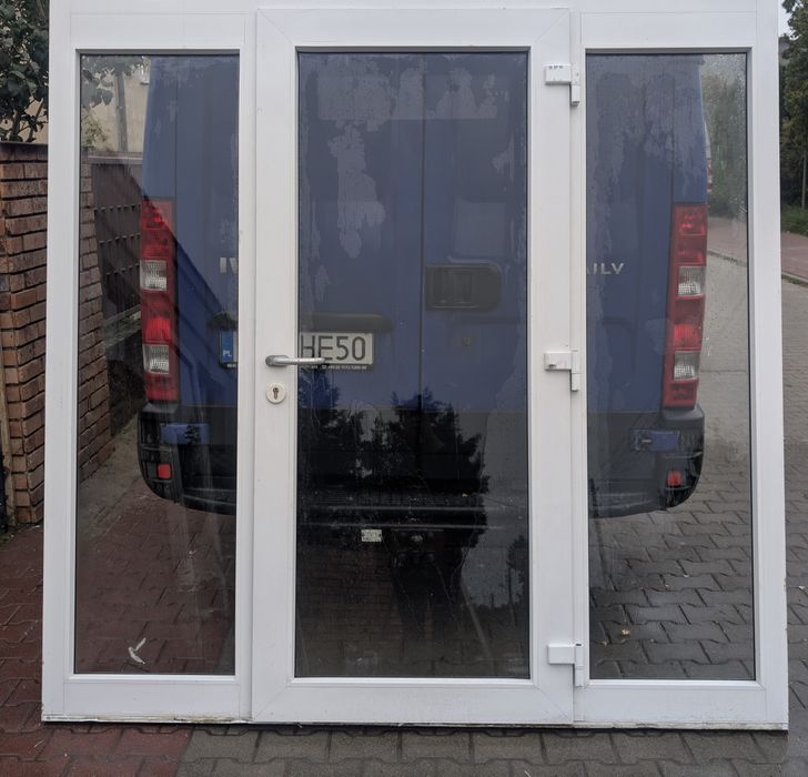 KR HAUS drzwi 215x296 215x213 zewnętrzne pcv używane okna drzwi POZNAŃ