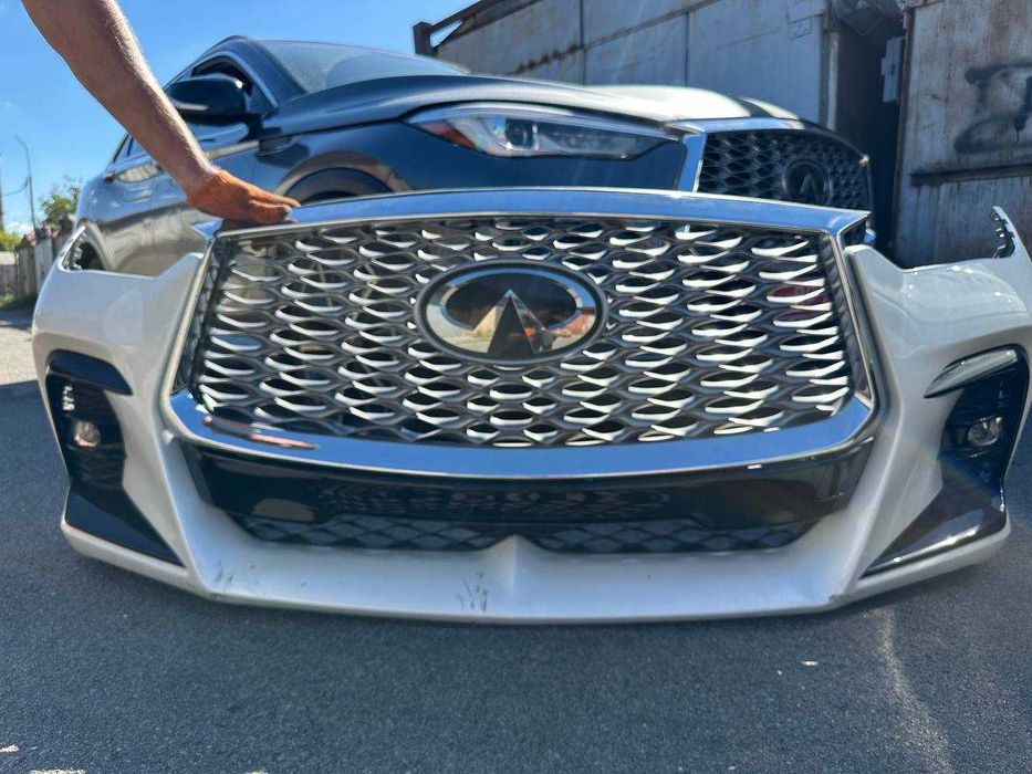 Бампер инфинити QX50 QX55 оригинал разбираем