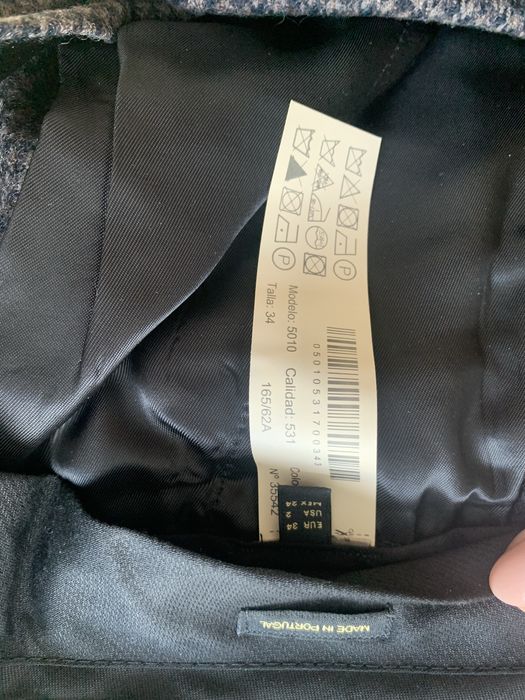 Spodnie wełna Massimo Dutti 34 XS