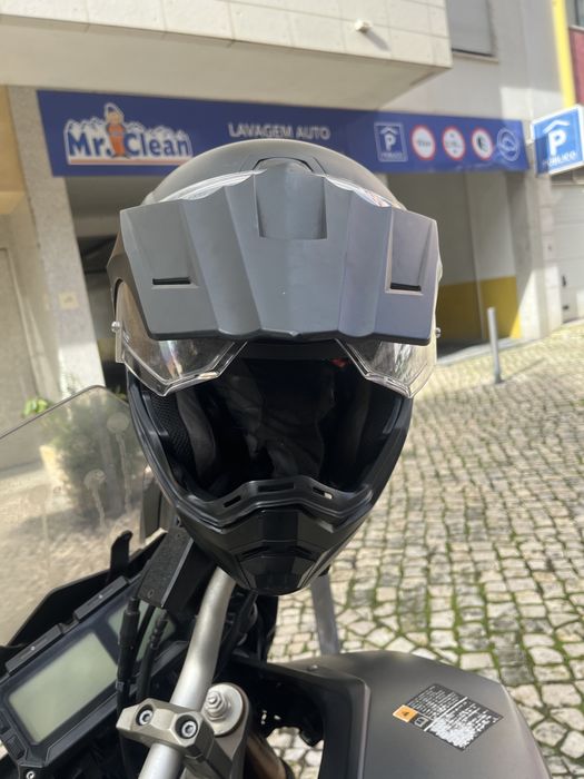Capacete Scorpion ADX 1 + viseira