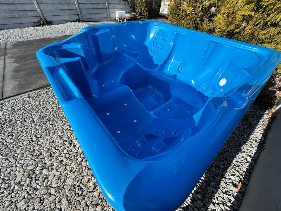 Jacuzzi balia bania gorąca beczka NOWE 2 MIEJSCA LEŻĄCE do sauny