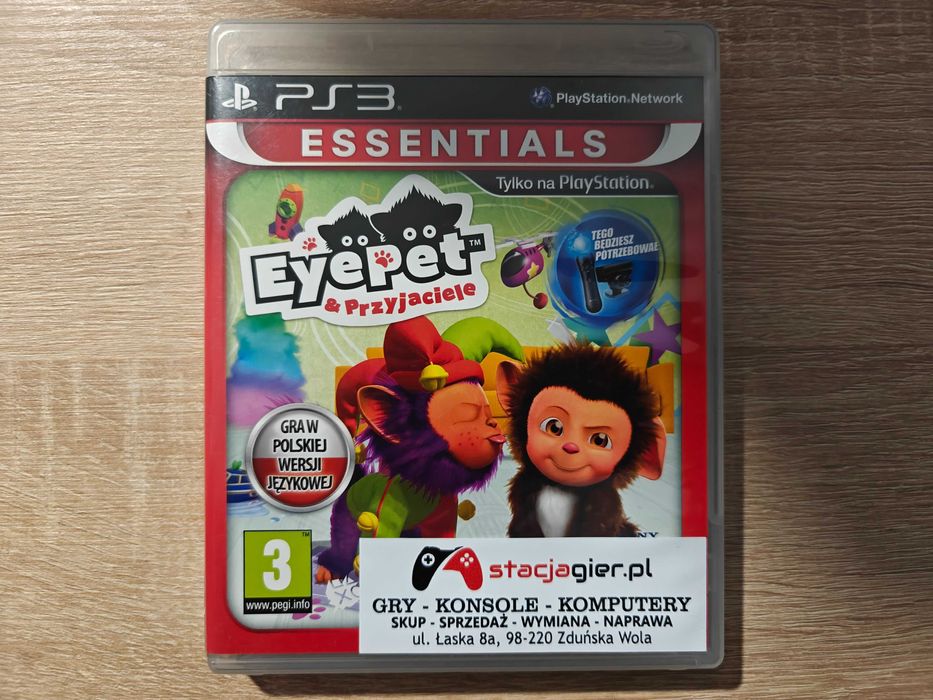 EyePet i Przyjaciele PL wymagany Move PS3 Playstation 3